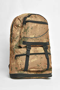 Рюкзак чоловічий спортивний бежевого кольору з принтом 204777P