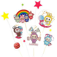 Набір цукрових топерів "Лабубу" топ