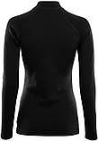 Термокофта Aclima WarmWool 200 Mock Neck Women Jet M Black {8420-piho}, фото 2