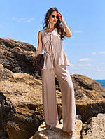 Костюми ISSA PLUS 15233 S бежевий