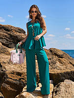 Костюми ISSA PLUS 15233A S зелений