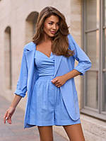 Костюми ISSA PLUS 15273 S блакитний