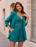 Костюми ISSA PLUS 15273A S зелений