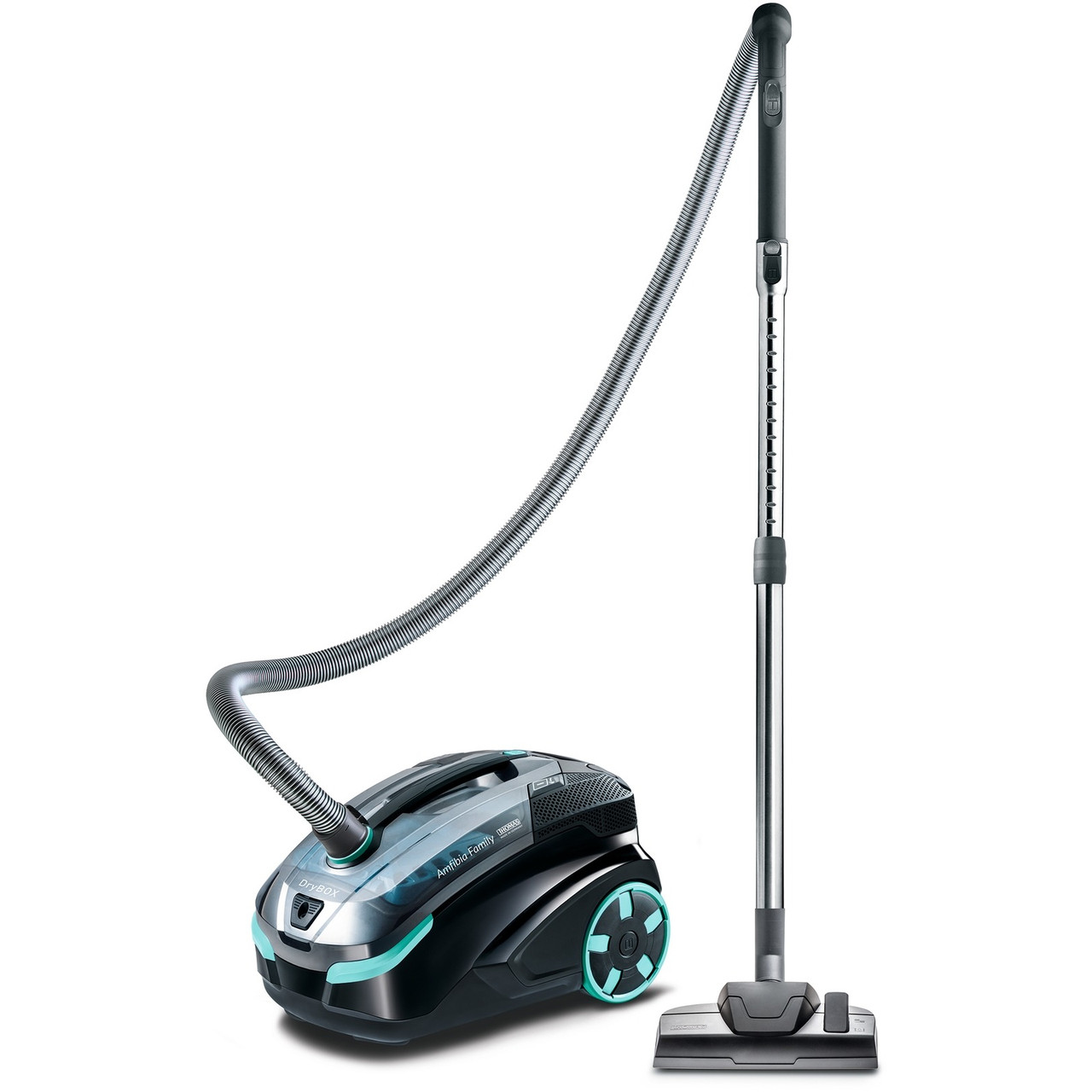 Пилосос Thomas DryBOX Amfibia Family (788599) ( чорний з бірюзовим ) 37313 DS, фото 1