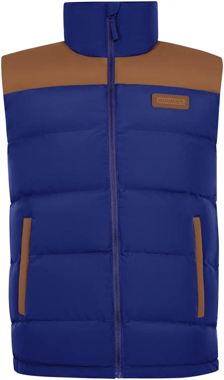 Жилет Brain Puffed Vest S Blue {1858-piho} - фото 1 - id-p2561185277