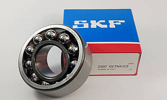 Підшипник 2307-EKTN9-C3 SKF (70-1607) розміри: 35*80*31 кульковий сферичний