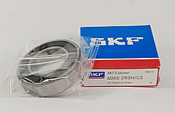 Підшипник 6005-2RS-C3 SKF (70-180105) розміри: 25*47*12 кульковий радіальний закритий