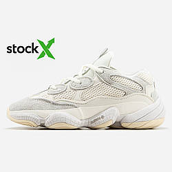 0840 Adidas Yeezy Boost 500 Bone White 36