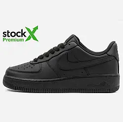 0603 Nike Air Force 1 Black - PREMIUM 36