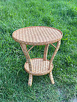 Столик журнальний з лози. Арт:568
