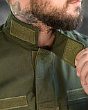 Костюм тактичний уставний Форма олива з карманами ріп-стоп ДЛ6225 ТМ, фото 6