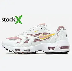 0642 Air Max 96 White - Red 36