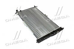 Радіатор охолодження Ланос з алюмінієвим кондиціонером. (DWA2014) (AVA)