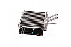 Радіатор обігрівача Ланос, Сенс алюмінієвий паяний (DWA6027) (AVA)