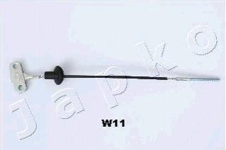 Трос ручного гальма Ланос, Сенс центральний(131W11) (JAPKO), фото 1