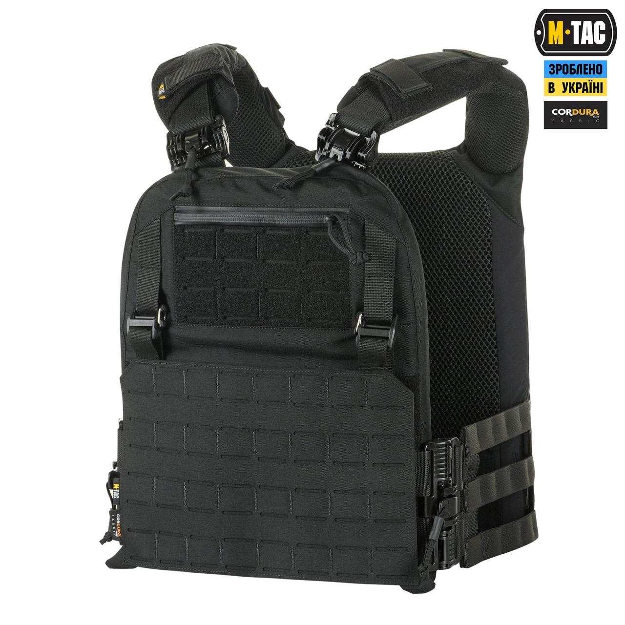 M-Tac плитоноска Cuirass FAST QRS XL Gen.II Black 5 клас захисту