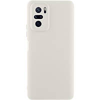 Чохол Silicone Cover Lakshmi Full Camera (AAA) для Xiaomi Redmi Note 10 / Note 10s / Poco M5s Білий / White