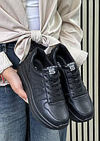 Кросівки жіночі 6 пар у ящику черного кольору 36-41, фото 3