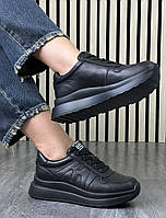 Кросівки жіночі 6 пар у ящику черного кольору 36-41, фото 4