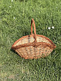 Корзина-дровниця плетений з лози «Господар» Арт:036, фото 2