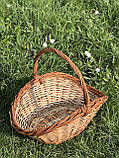 Корзина-дровниця плетений з лози «Господар» Арт:036, фото 3