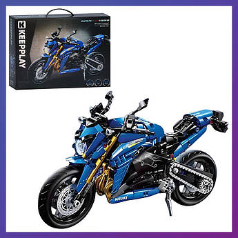 Конструктор для дітей мотоцикл Keepplay K31001 1017 деталей