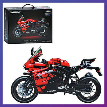 Конструктор для дітей мотоцикл Keepplay K31002 1245 деталей