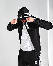 9580 Adidas Чорний, фото 4