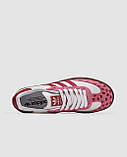 Жіночі кросівки Adidas Samba x Comme des Garçons Play White/Pink, фото 4