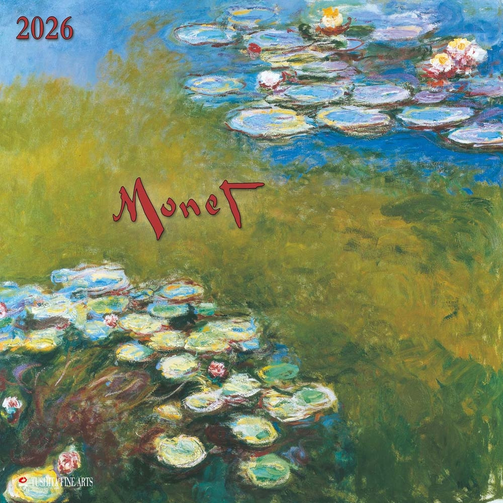 Настінний календар 2026 рік. Claude Monet, фото 1