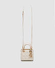 💎 Christian Dior Micro Lady Dior Bag White 12 х 11 х 3.5 см, фото 2