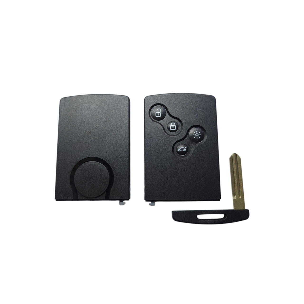 Корпус ключа Renault на 4 кнопки, фото 1