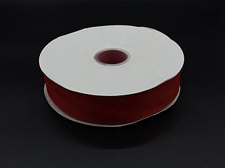 Стрічка корсажна. Колір №26, червоний. 4см. (1 метр)