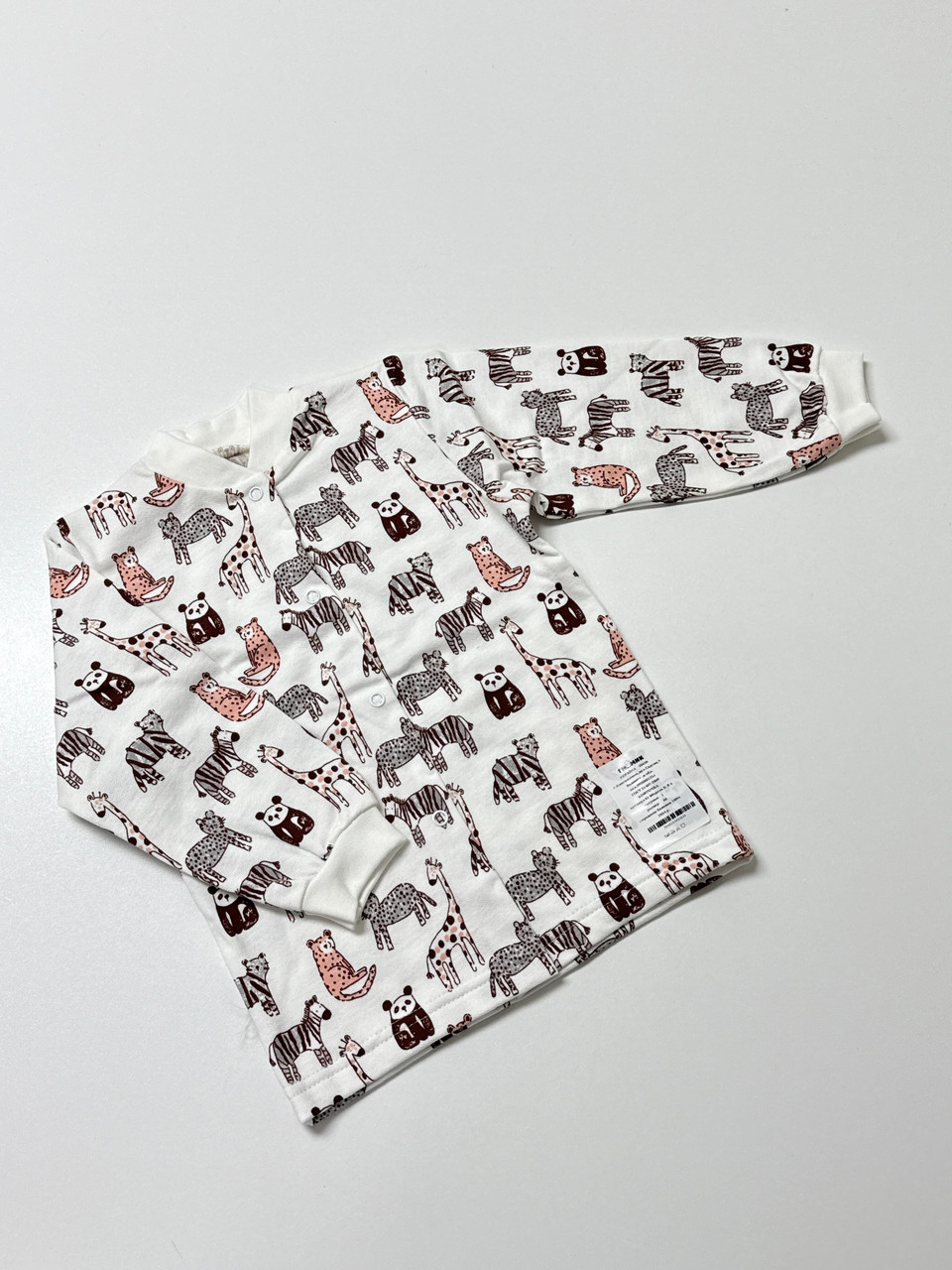 Кофточка ясельна, в тканині футер (байка), 86 розмір, фото 1