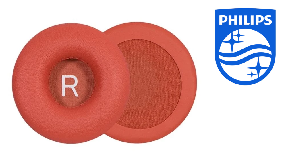 Амбушури накладки Philips TAH4205 Philips TAH4105 Philips SHB3075 TAH4209 Колір Жовтогарячий, фото 1