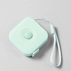 Метр м'який у рулетці вимірювальна стрічка 150х0,7 см рулетка 4,4х4,4 см 1 шт. Тіффані