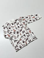 Кофточка ясельна, в тканині футер (байка), 80 розмір