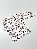 Кофточка ясельна, в тканині футер (байка), 74 розмір