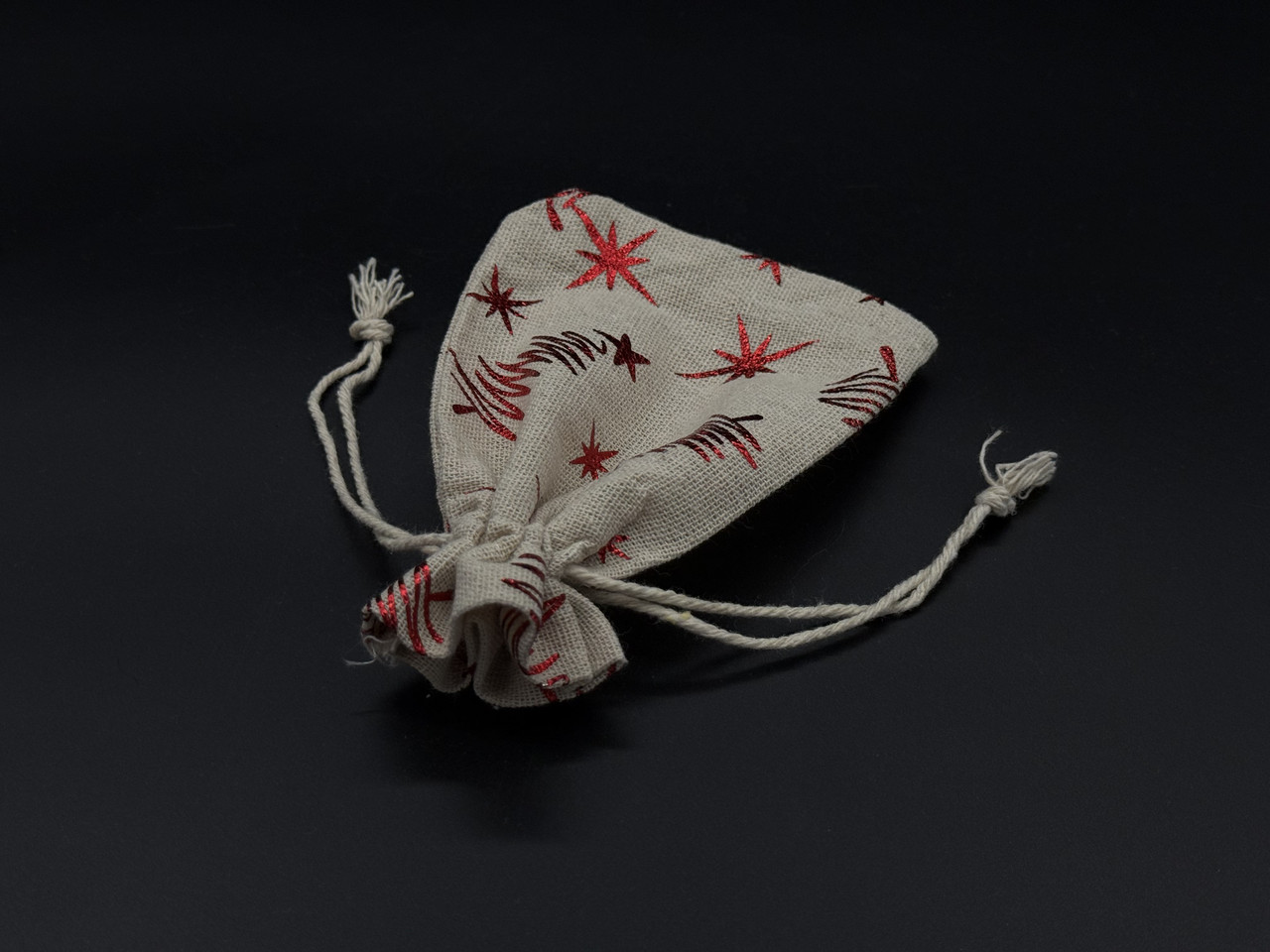 Подарунковий мішечок  на затяжках. 9,5х14,5см, фото 1