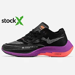 0744 Nike Air Zoom Vaporfly Black/Purple 36