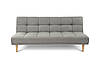 Диван Флекс (Інаріс 91) сірий, фото 2
