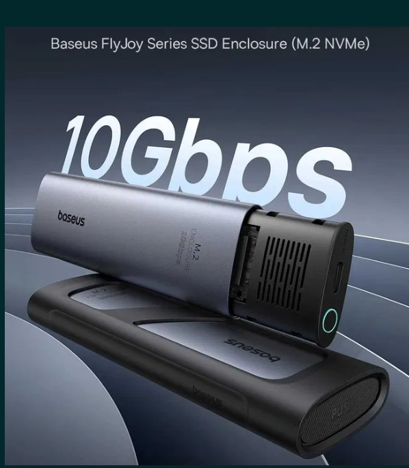 Baseus SSD кишеня/кишеня M2 NVME/SATA + USB у комплекті, фото 1