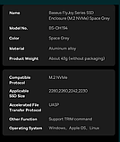 Baseus SSD кишеня/кишеня M2 NVME/SATA + USB у комплекті, фото 4