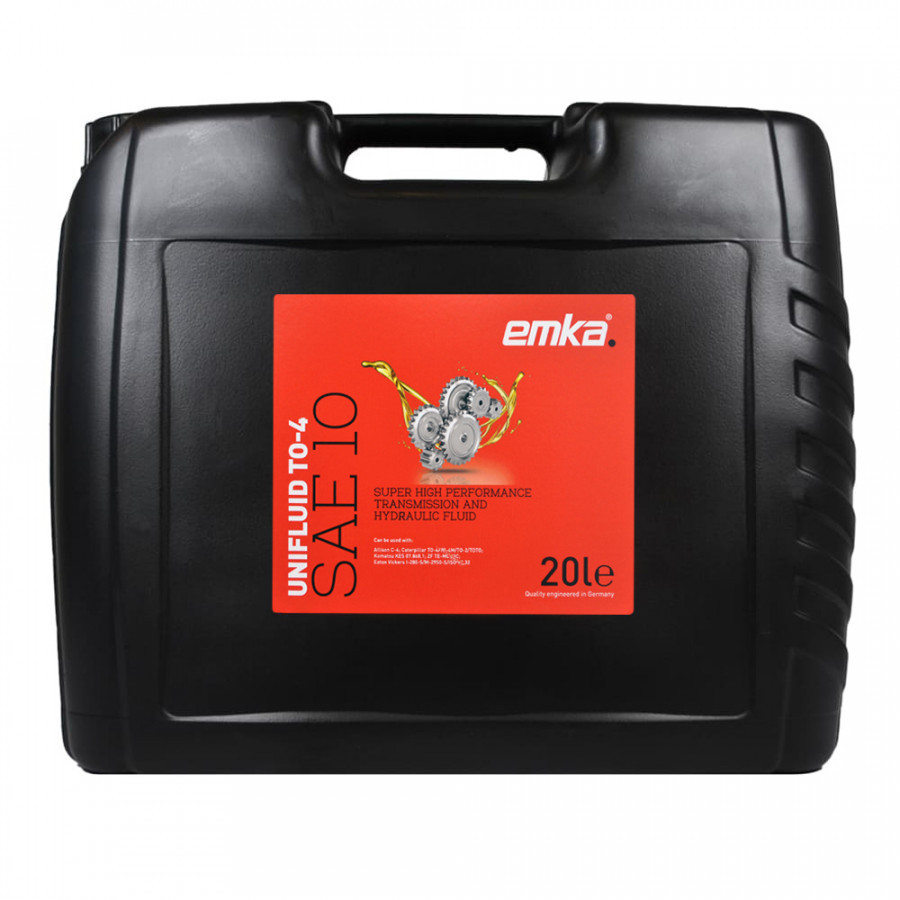 Олива трансмісійна EMKA Unifluid TO-4 SAE 10 20л