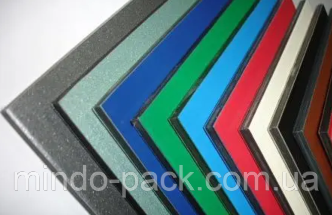 Алюмінієва композитна панель (1250*2500 мм) 3 мм*0,21 мм, фото 1