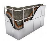 Алюмінієва композитна панель (1250*2500 мм) 3 мм*0,21 мм, фото 2