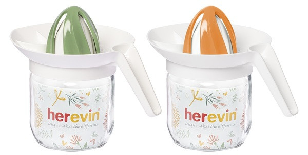 Соковитискач ручний HEREVIN Peach-Green MIX 0.425 л 131422-150, фото 1