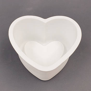 Силіконова форма для бенто-торту Сердечко