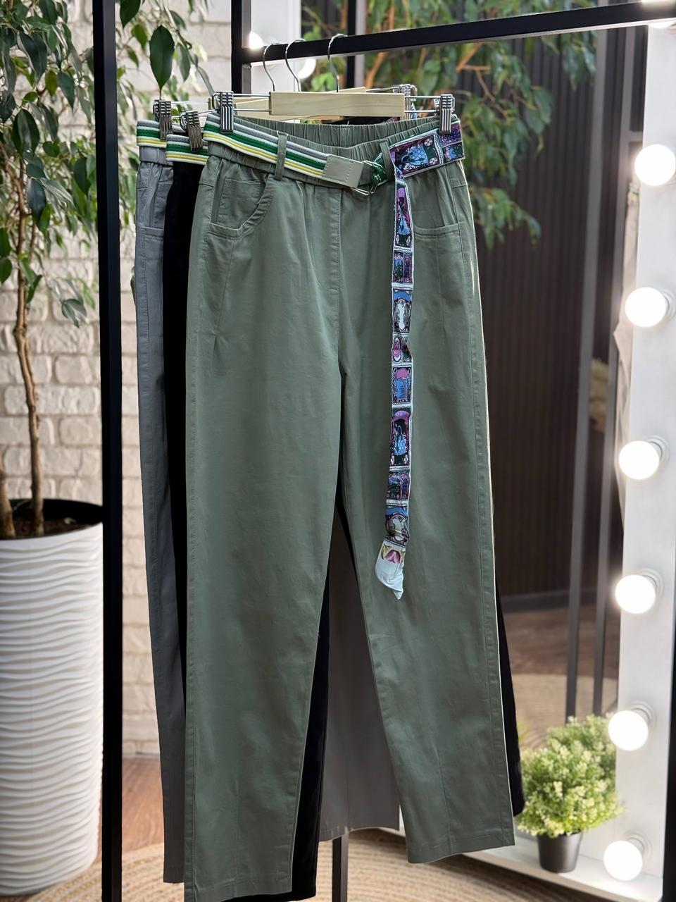 Шикарні жіночі штани, ткань "Стрейч+Коттон" 48, 50, 52, 54, 56, 58 розмір 48