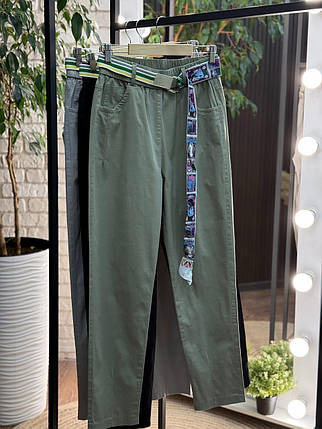 Шикарні жіночі штани, ткань "Стрейч+Коттон" 48, 50, 52, 54, 56, 58 розмір 48, фото 1